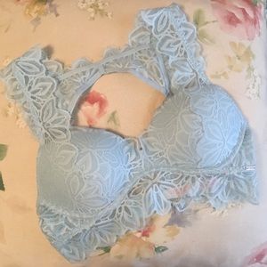 NWOT Victoria’s Secret PINK baby blue bralette